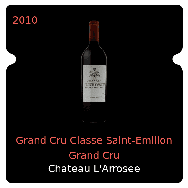 Brokenwood Grand Cru Classe Saint-Emilion Grand Cru 2010