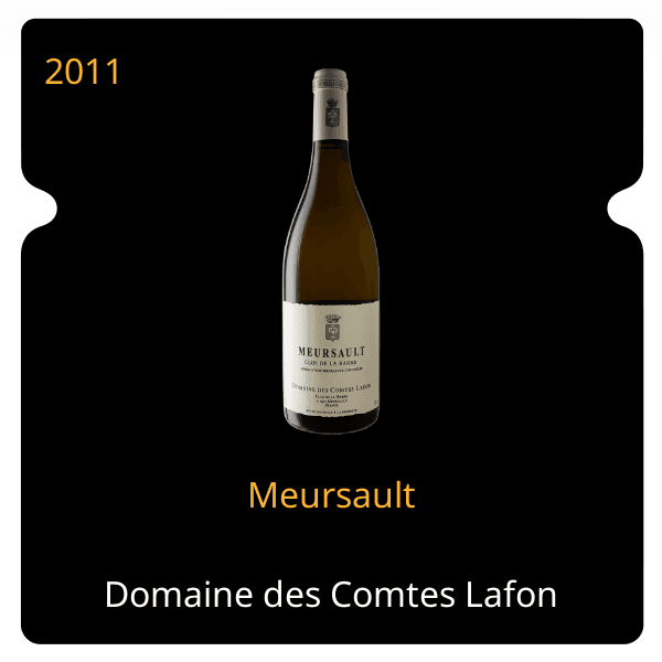 Comtes Lafon Meursault 2011