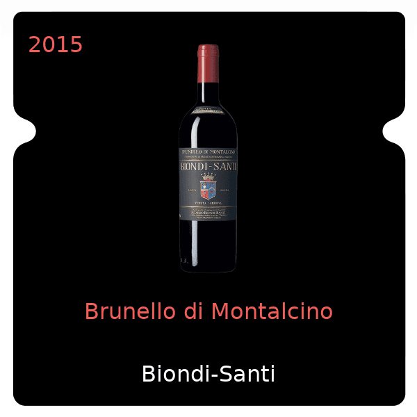 Biondi Santi Brunello di Montalcino 2015
