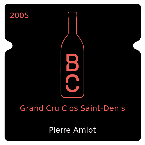 Saint-Pierre Grand Cru Clos Saint-Denis 2005