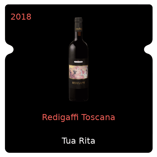 Tua Rita Redigaffi Toscana 2018