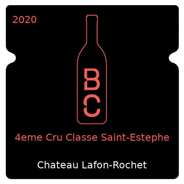 Lafon-Rochet 4eme Cru Classe Saint-Estephe 2020