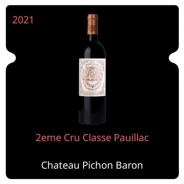 Pichon Baron 2eme Cru Classe Pauillac 2021