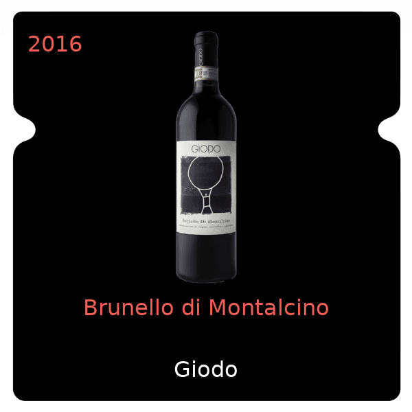 Giodo Brunello di Montalcino 2016