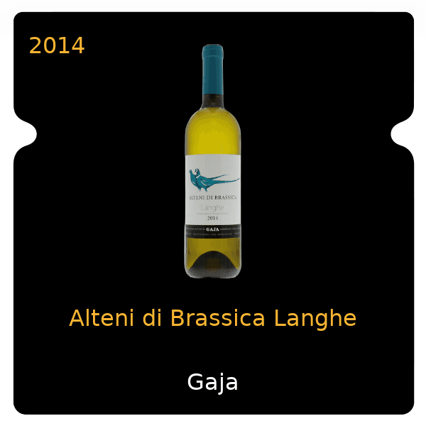 Gaja Alteni di Brassica Langhe 2014