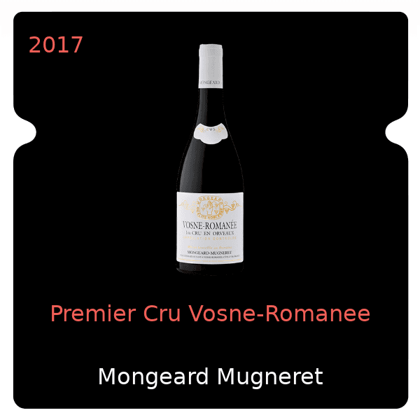 Mongeard Mugneret Premier Cru Vosne-Romanee 2017