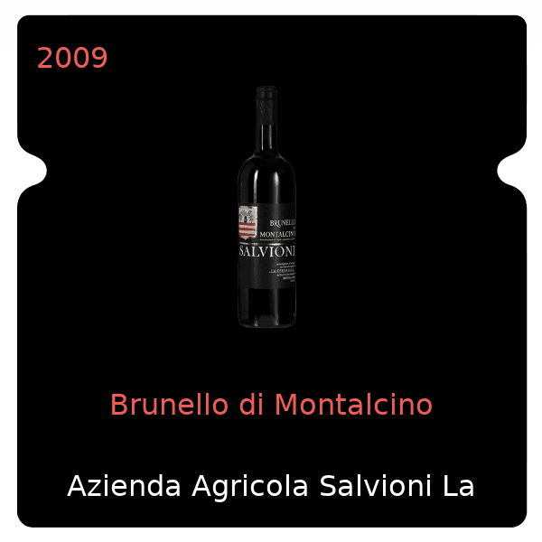 Salvioni Brunello di Montalcino 2009