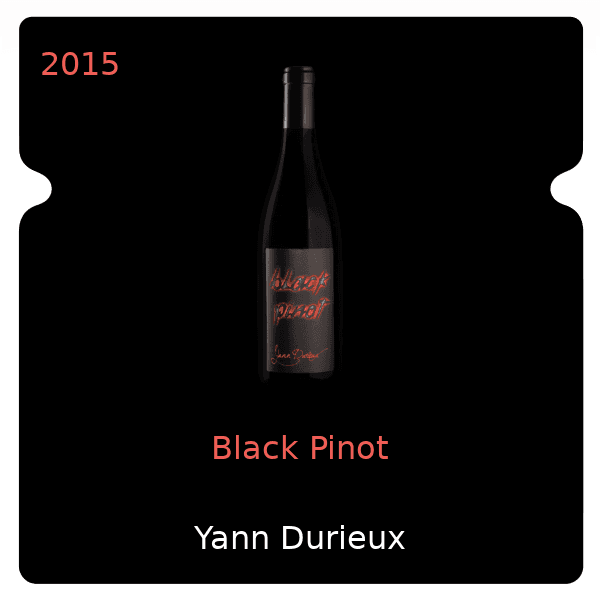 Yann Durieux Black Pinot 2015