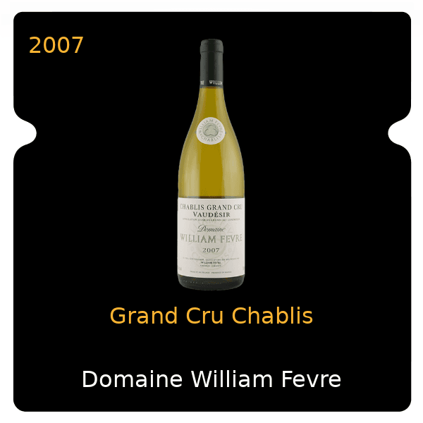 William Fevre Grand Cru Chablis 2007