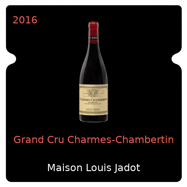 Louis Jadot Grand Cru Charmes-Chambertin 2016
