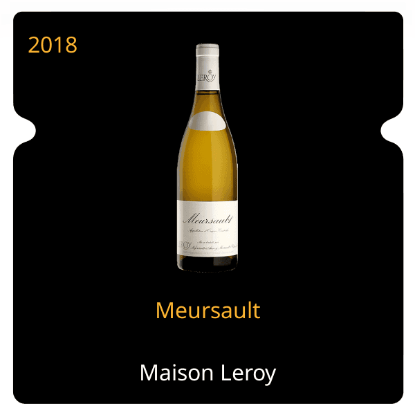 Leroy Meursault 2018