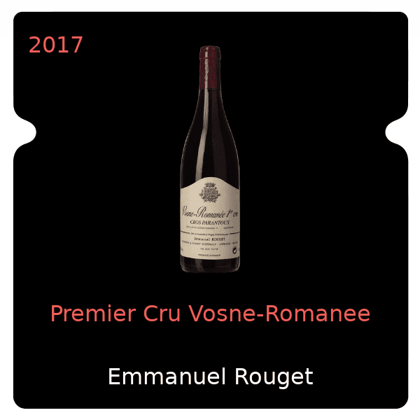 Emmanuel Rouget Premier Cru Vosne-Romanee 2017