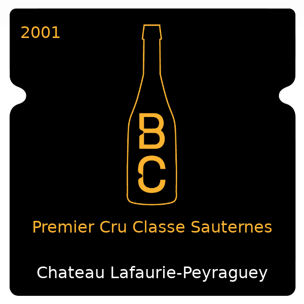 Lafaurie-Peyraguey Premier Cru Classe Sauternes 2001