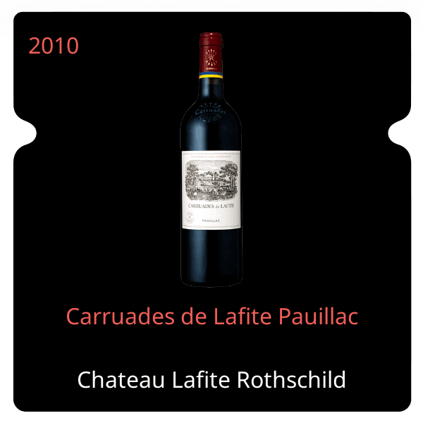 Lafite Rothschild Carruades de Lafite Pauillac 2010