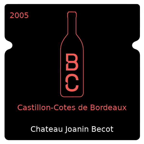Castillon-Cotes de Bordeaux 2005