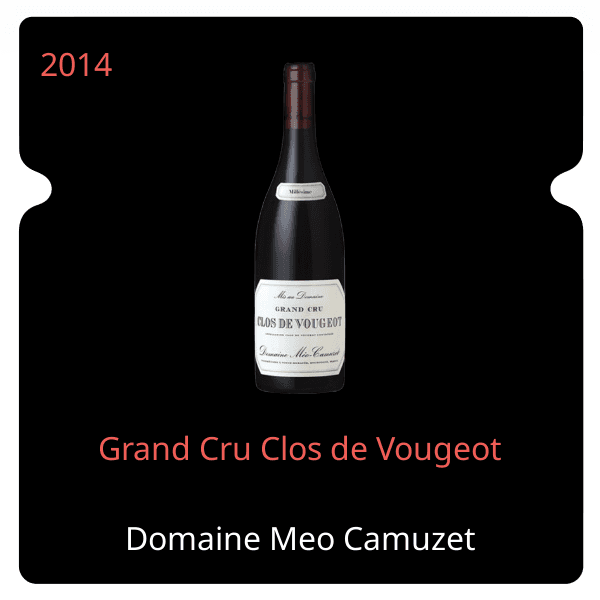 Meo Camuzet Grand Cru Clos de Vougeot 2014