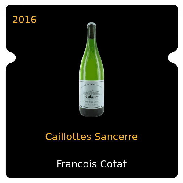 Francois Feuillet Caillottes Sancerre 2016