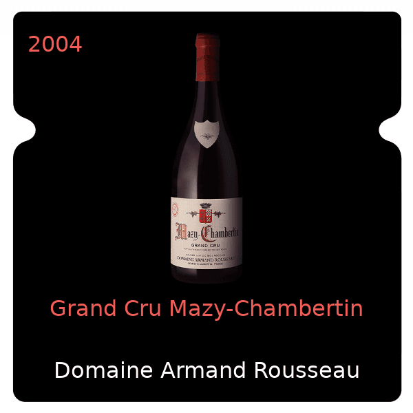 Armand Rousseau Grand Cru Mazy-Chambertin 2004