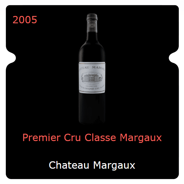 Margaux Premier Cru Classe Margaux 2005