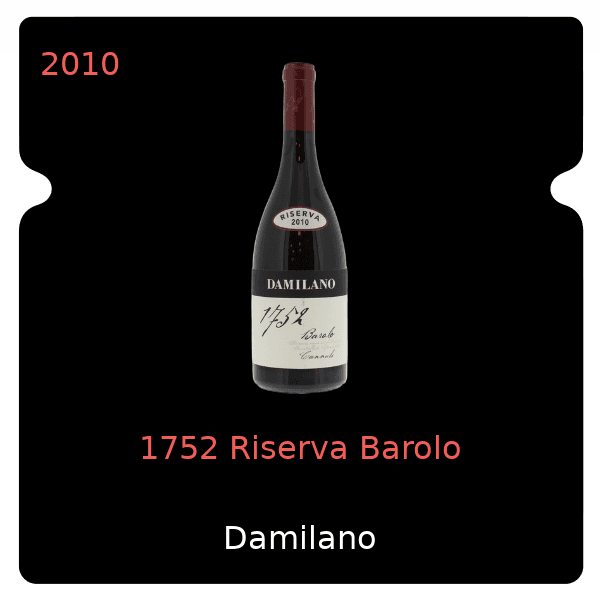 Damilano 1752 Riserva Barolo 2010