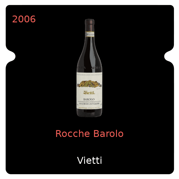 Vietti Rocche Barolo 2006