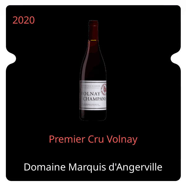 Marquis d'Angerville Premier Cru Volnay 2020