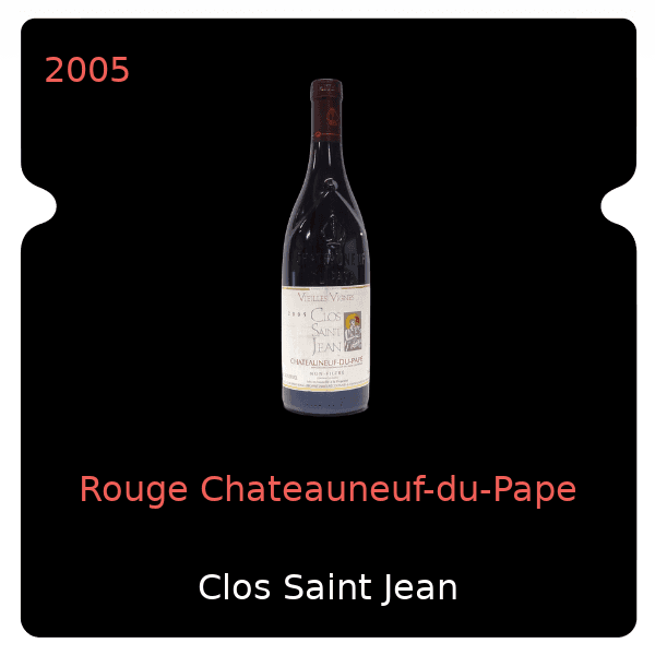 Saint Jean Rouge Chateauneuf-du-Pape 2005