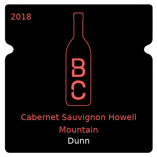 Cabernet Sauvignon Howell Mountain 2018