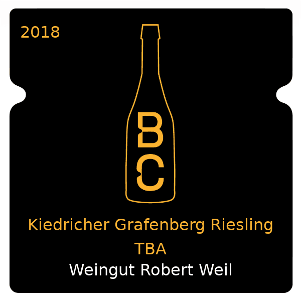 Robert Weil Kiedricher Grafenberg Riesling TBA 2018