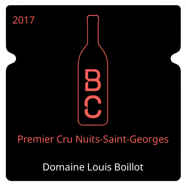 Louis Boillot Premier Cru Nuits-Saint-Georges 2017