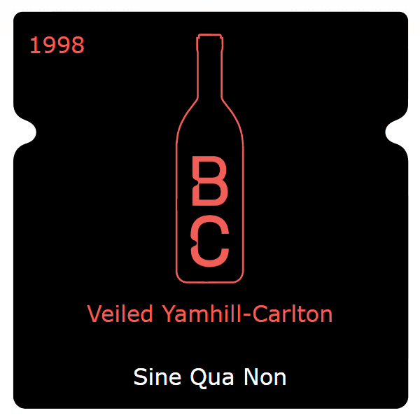 Sine Qua Non Veiled Yamhill-Carlton 1998