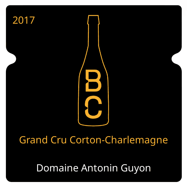 Antonin Guyon Grand Cru Corton-Charlemagne 2017