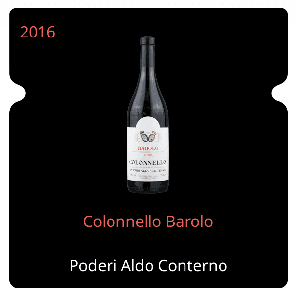 Aldo Conterno Colonnello Barolo 2016