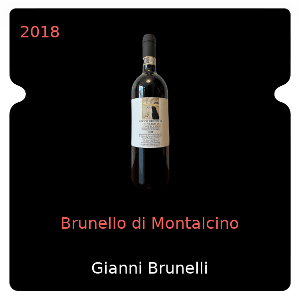 Gianni Brunelli Brunello di Montalcino 2018