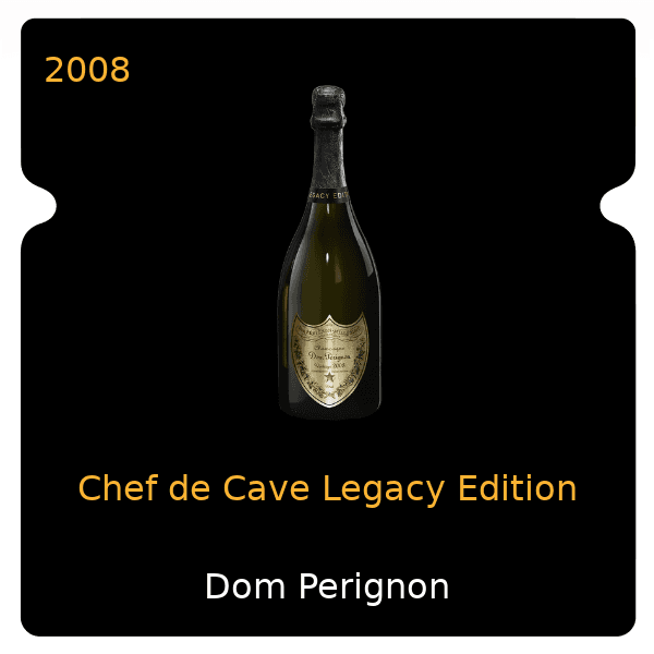Dom Perignon Chef de Cave Legacy Edition 2008