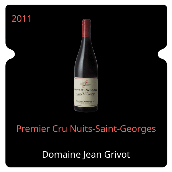 Jean Grivot Premier Cru Nuits-Saint-Georges 2011
