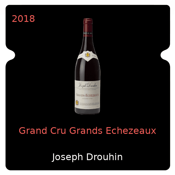 Joseph Drouhin Grand Cru Grands Echezeaux 2018