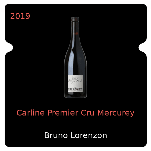 Bruno Lorenzon Carline Premier Cru Mercurey 2019