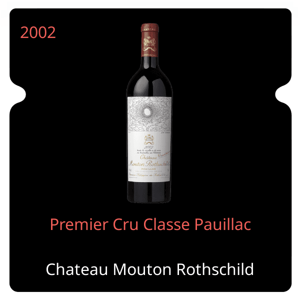 Mouton Rothschild Premier Cru Classe Pauillac 2002