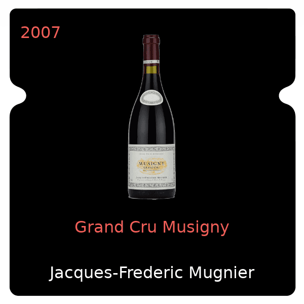 Jacques-Frederic Mugnier Grand Cru Musigny 2007