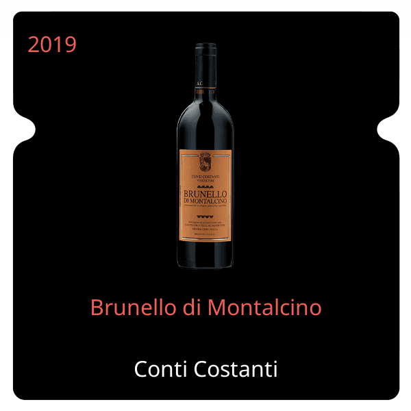 Conti Costanti Brunello di Montalcino 2019