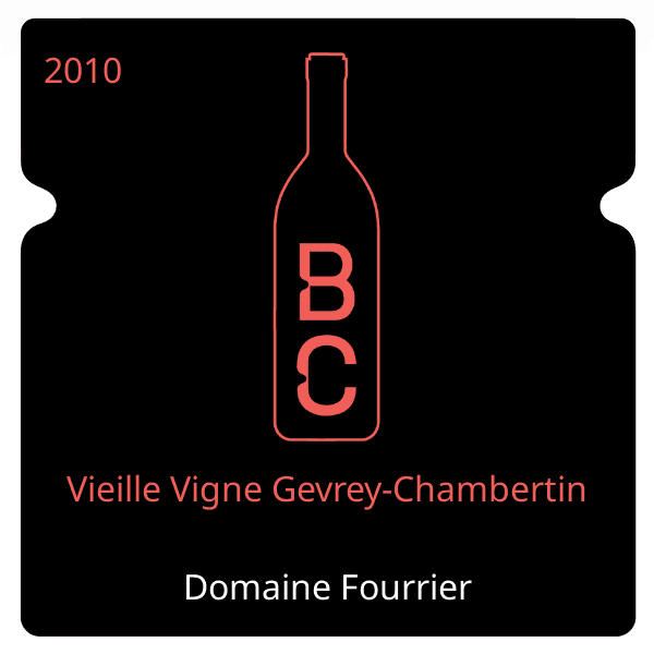 Fourrier Vieille Vigne Gevrey-Chambertin 2010