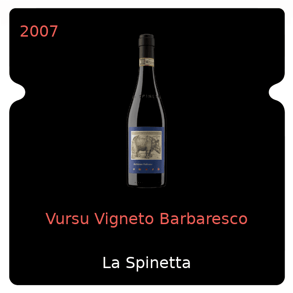Spinetta Vursu Vigneto Barbaresco 2007