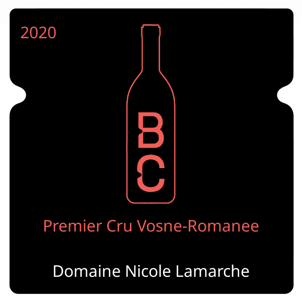 Nicole Lamarche Premier Cru Vosne-Romanee 2020