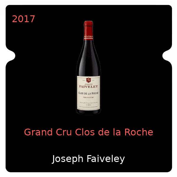 Joseph Faiveley Grand Cru Clos de la Roche 2017