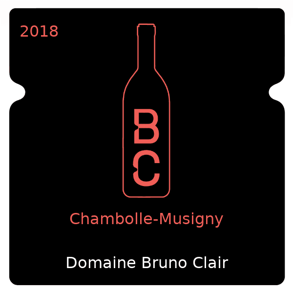 Bruno Clair Chambolle-Musigny 2018