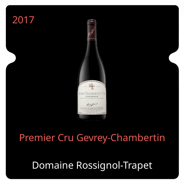 Rossignol-Trapet Premier Cru Gevrey-Chambertin 2017