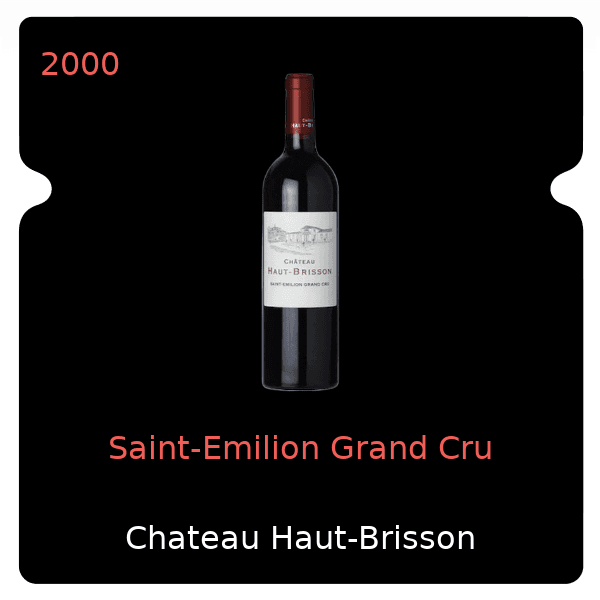 Haut-Brion Saint-Emilion Grand Cru 2000
