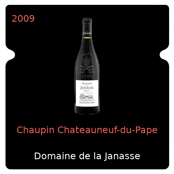 Janasse Chaupin Chateauneuf-du-Pape 2009
