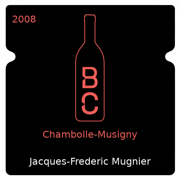 Jacques-Frederic Mugnier Chambolle-Musigny 2008